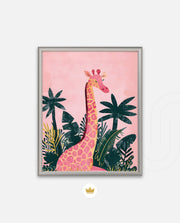 Blush Jungle Giraffe