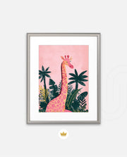 Blush Jungle Giraffe
