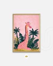 Blush Jungle Giraffe