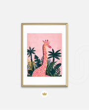Blush Jungle Giraffe