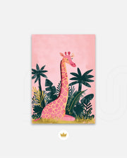 Blush Jungle Giraffe