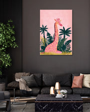 Blush Jungle Giraffe