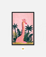 Blush Jungle Giraffe