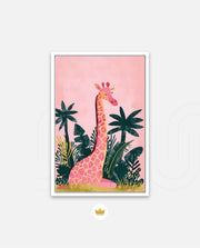 Blush Jungle Giraffe