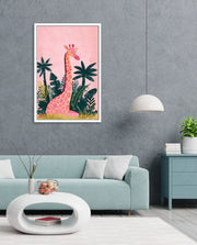 Blush Jungle Giraffe