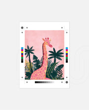Blush Jungle Giraffe