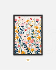 Pastel Meadow Blooms