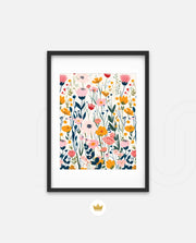 Pastel Meadow Blooms
