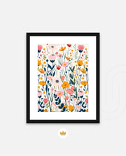 Pastel Meadow Blooms