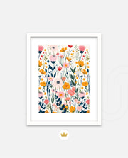 Pastel Meadow Blooms