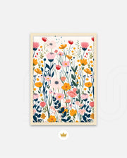 Pastel Meadow Blooms