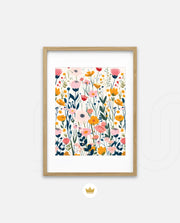 Pastel Meadow Blooms
