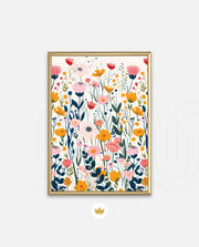 Pastel Meadow Blooms