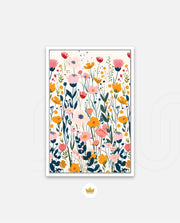 Pastel Meadow Blooms