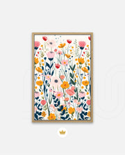 Pastel Meadow Blooms