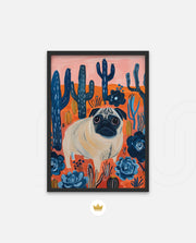 Desert Pug Blooms