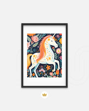 Floral Moon Unicorn