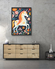 Floral Moon Unicorn