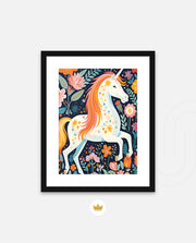 Floral Moon Unicorn
