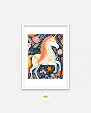 Floral Moon Unicorn