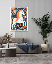 Floral Moon Unicorn