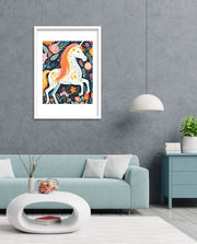 Floral Moon Unicorn