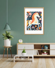 Floral Moon Unicorn