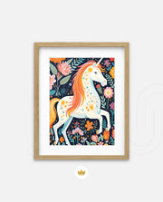 Floral Moon Unicorn