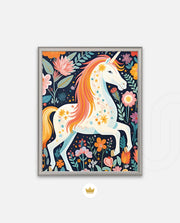 Floral Moon Unicorn
