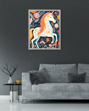 Floral Moon Unicorn