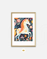 Floral Moon Unicorn