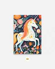 Floral Moon Unicorn