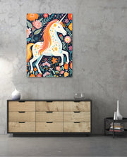 Floral Moon Unicorn