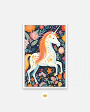 Floral Moon Unicorn