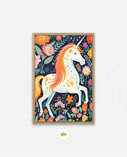 Floral Moon Unicorn