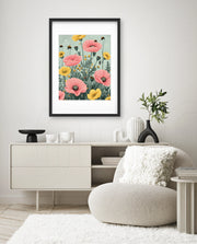 Pastel Bloom Bees