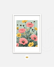 Pastel Bloom Bees