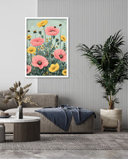 Pastel Bloom Bees