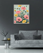 Pastel Bloom Bees