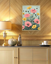 Pastel Bloom Bees