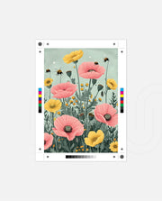 Pastel Bloom Bees