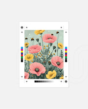 Pastel Bloom Bees