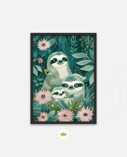 Sloth Garden Family