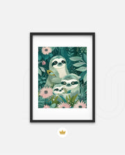 Sloth Garden Family