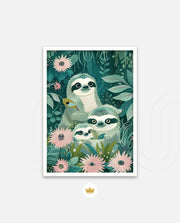 Sloth Garden Family