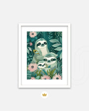 Sloth Garden Family