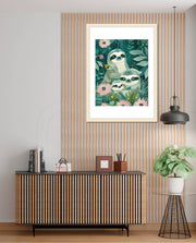 Sloth Garden Family