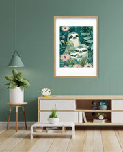 Sloth Garden Family