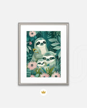 Sloth Garden Family