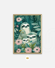 Sloth Garden Family